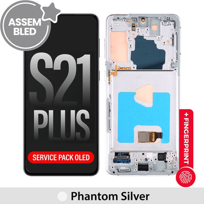 ASSEMBLED OLED Screen Replacement with Frame for Samsung Galaxy S21 Plus 5G G996