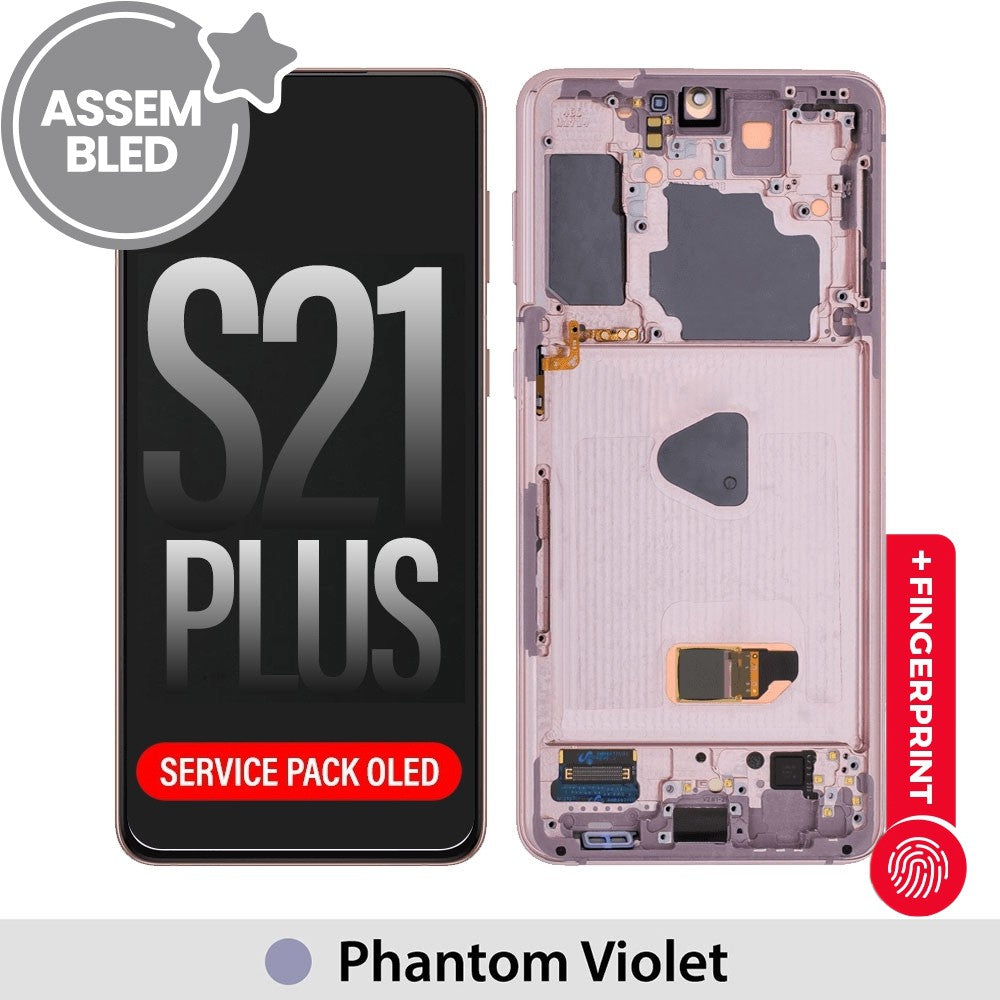 ASSEMBLED OLED Screen Replacement with Frame for Samsung Galaxy S21 Plus 5G G996