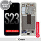 ASSEMBLED OLED Screen Replacement with Frame for Samsung Galaxy S23 S911B - MyMobile