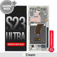 Samsung Galaxy S23 Ultra 5G G918B AMPLUS OLED Screen Replacement Digitizer with Frame-Cream (improved edition