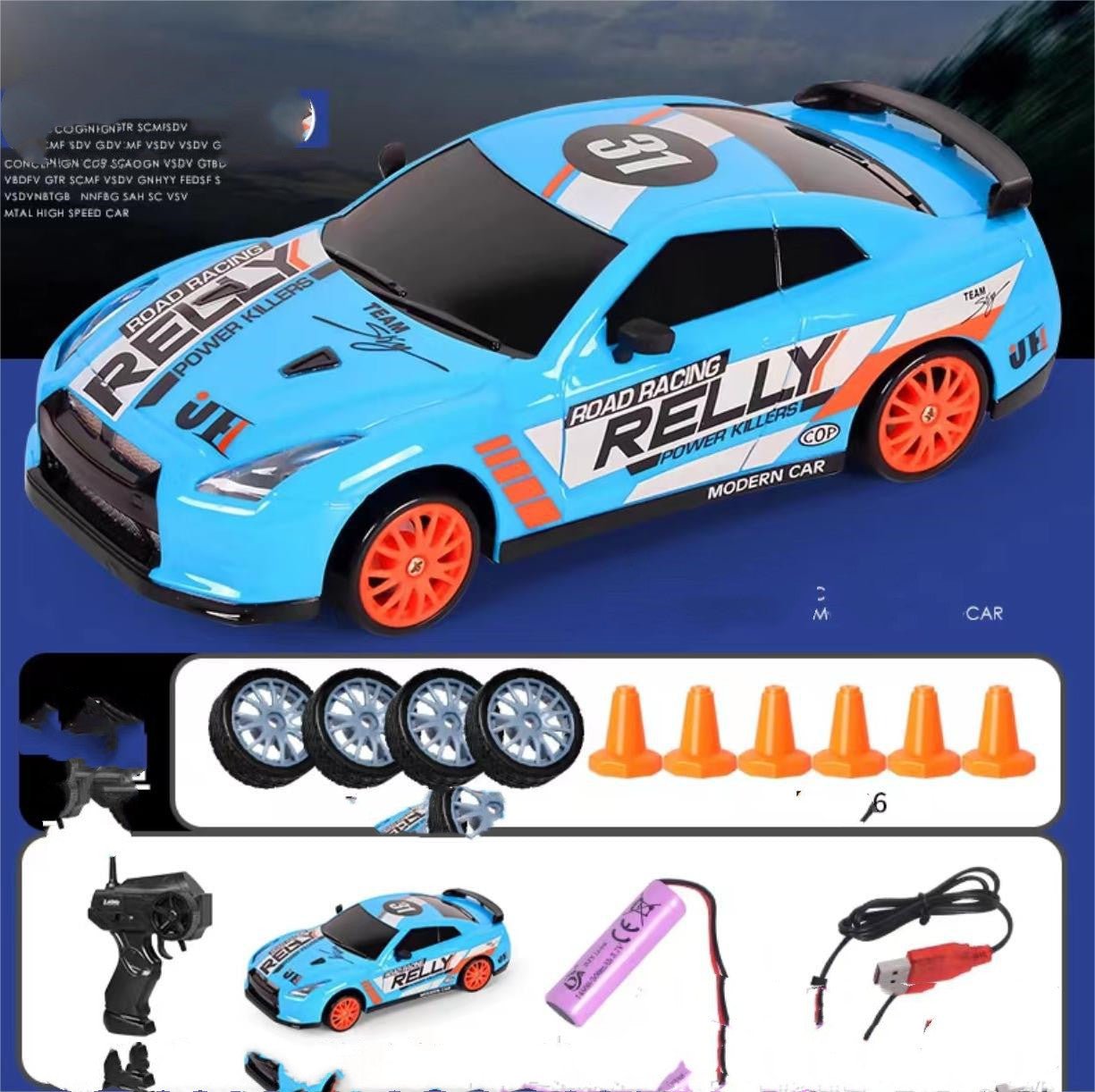 Remote Control GTR Model AE86 Vehicle Car RC Racing Car Toy For Children Christmas Gifts - MyMobile