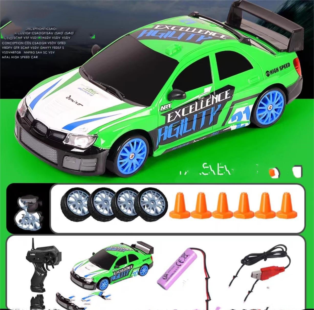 Remote Control GTR Model AE86 Vehicle Car RC Racing Car Toy For Children Christmas Gifts - MyMobile