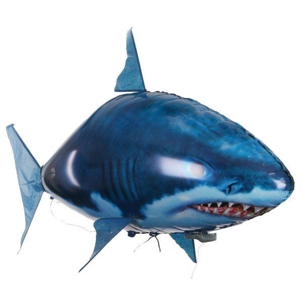 Remote Control Shark Toy Air Swimming Fish Infrared Flying RC Airplanes Balloons - MyMobile