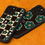 Retro Green Flower Checkerboard Lattice Phone Case - MyMobile