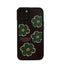 Retro Green Flower Checkerboard Lattice Phone Case - MyMobile