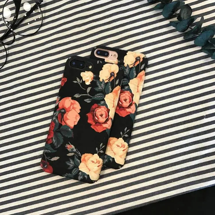 Retro Mobile Phone Accessories Roses - MyMobile