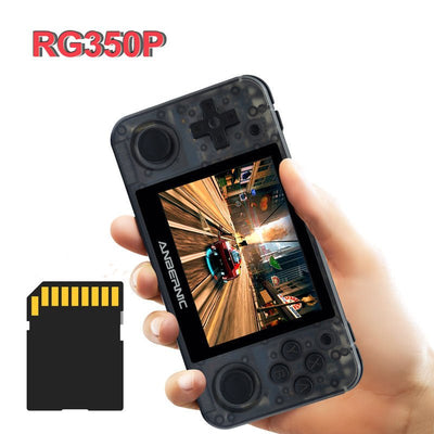 RG350P plastic shell IPS full screen source handheld double game console PS1 - MyMobile