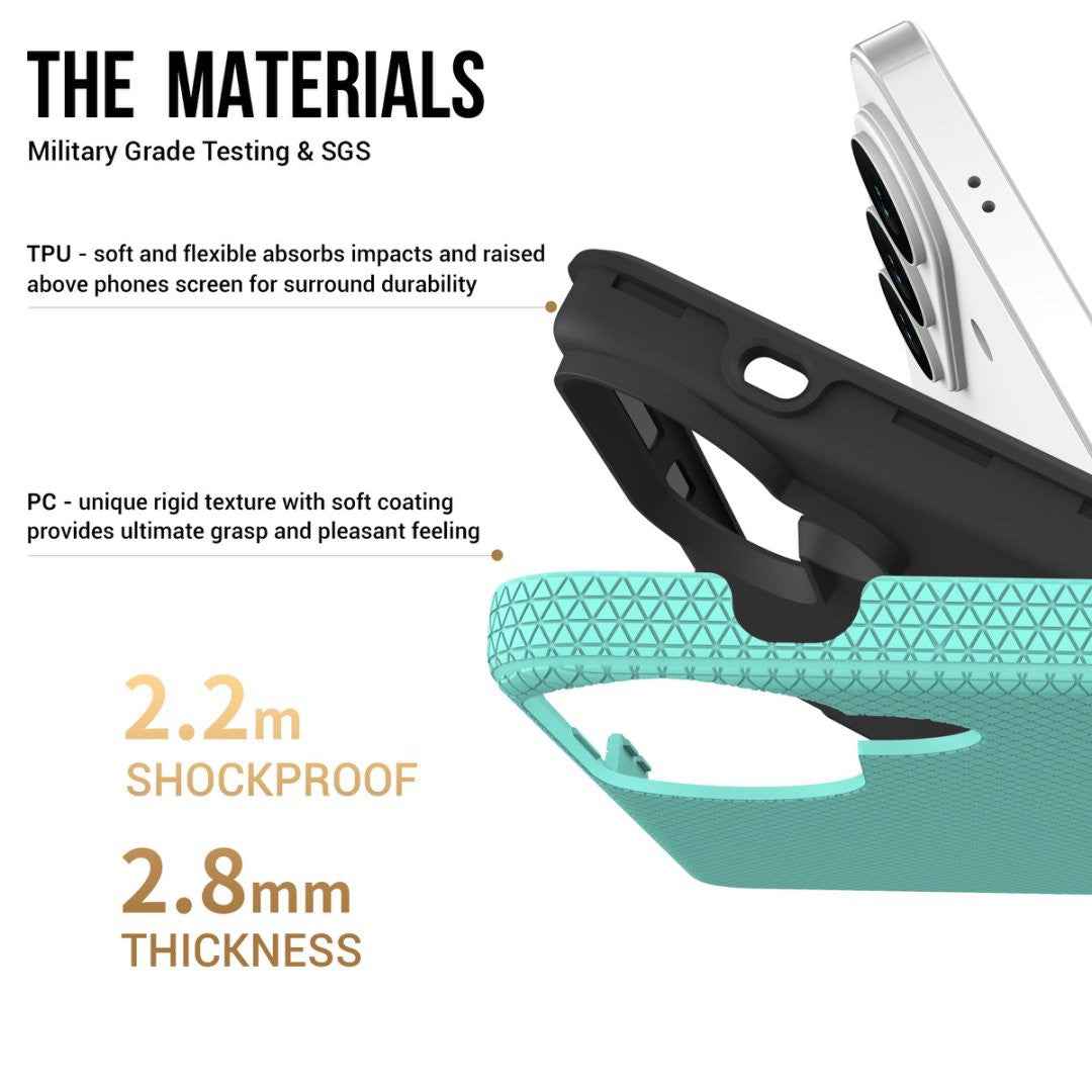 Rhinos Rugged Shockproof Case Cover With Magnetic Ring for Samsung Galaxy S26