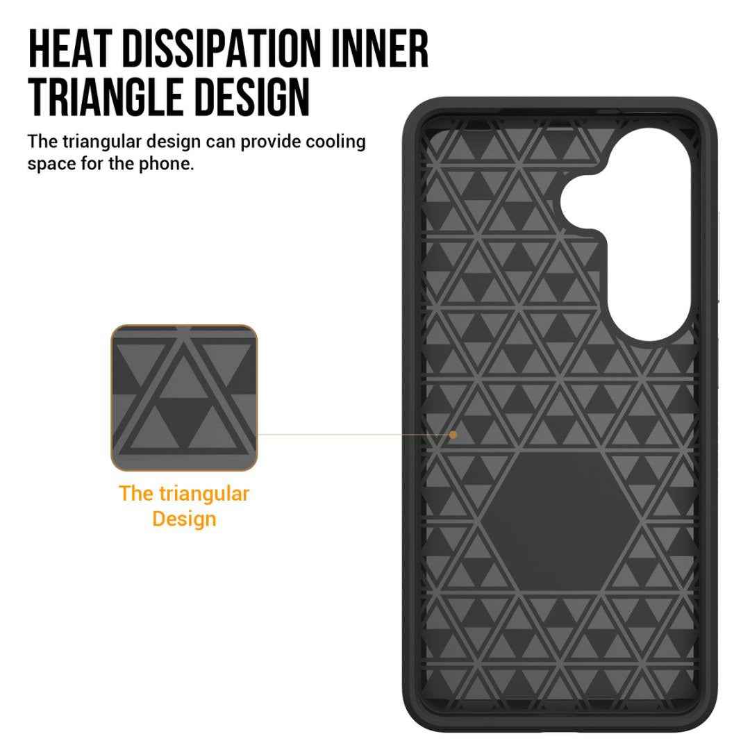 Rhinos Rugged Shockproof Case Cover With Magnetic Ring for Samsung Galaxy S26