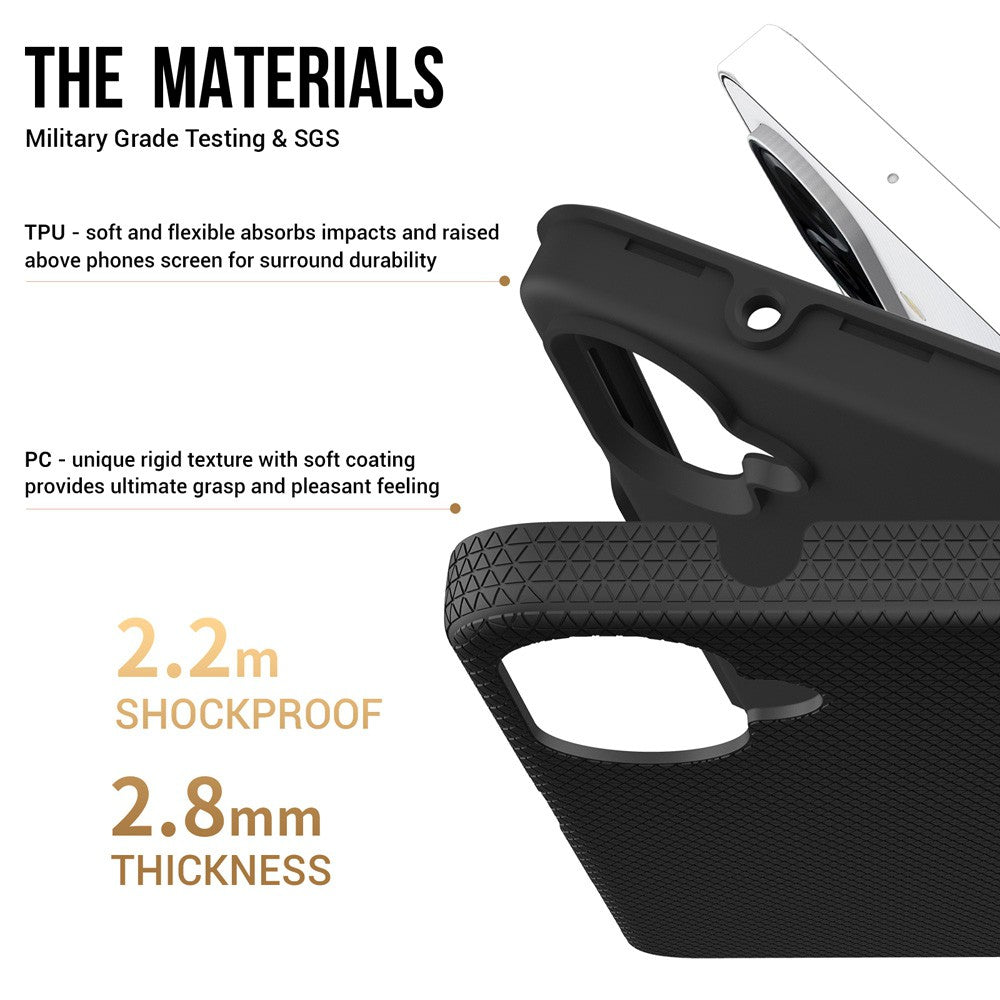 Rhinos Rugged Shockproof Case Cover for Samsung Galaxy A07