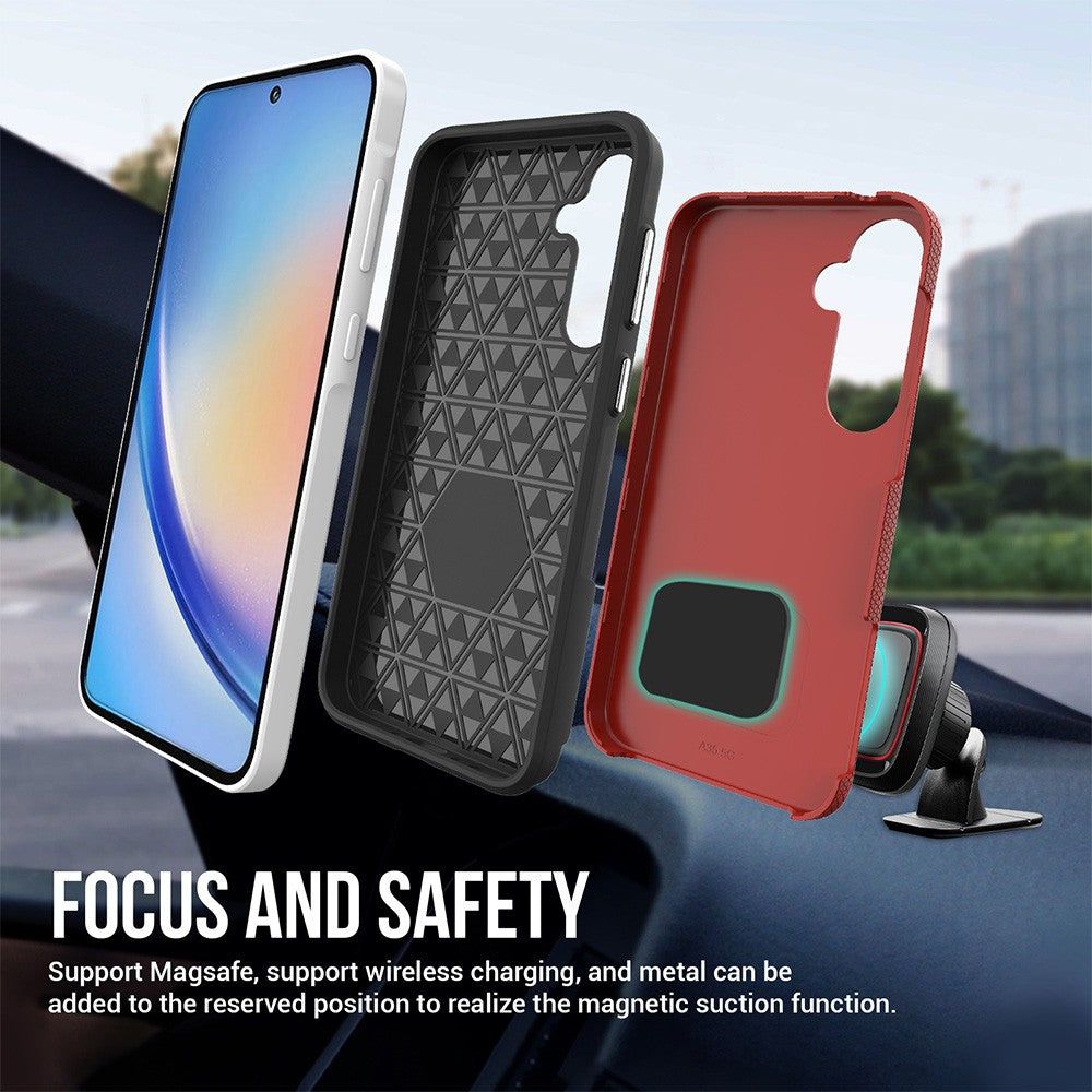 Rhinos Rugged Shockproof Case Cover for Samsung Galaxy A35