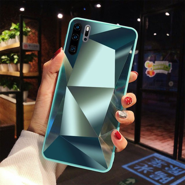 Rhombus mirror phone case Huawei P 30 - MyMobile