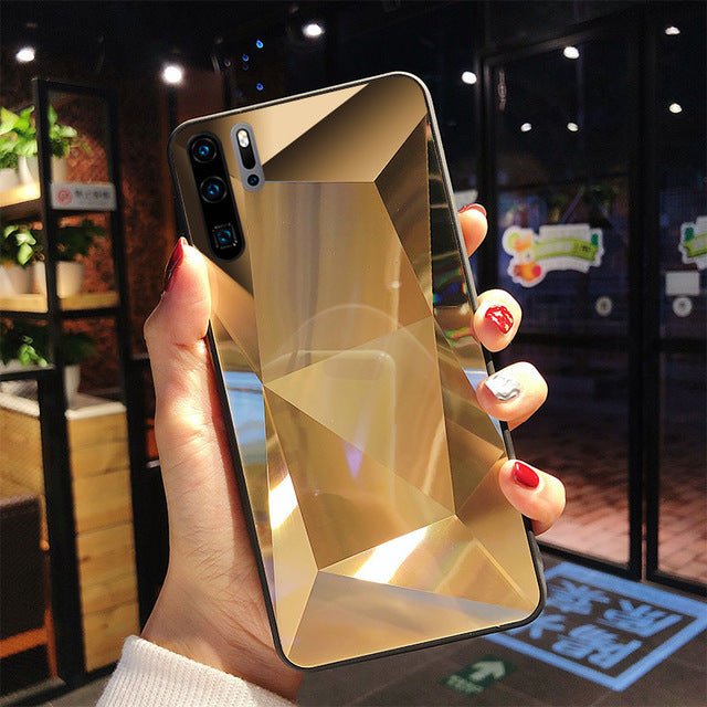 Rhombus mirror phone case Huawei P 30 - MyMobile