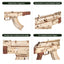 Robotime Rokr Automatic Rifle AK - 47 3D Wooden Assembly Gun Double Firing Modes For Kids Adults Justice Guar LQ901 - MyMobile