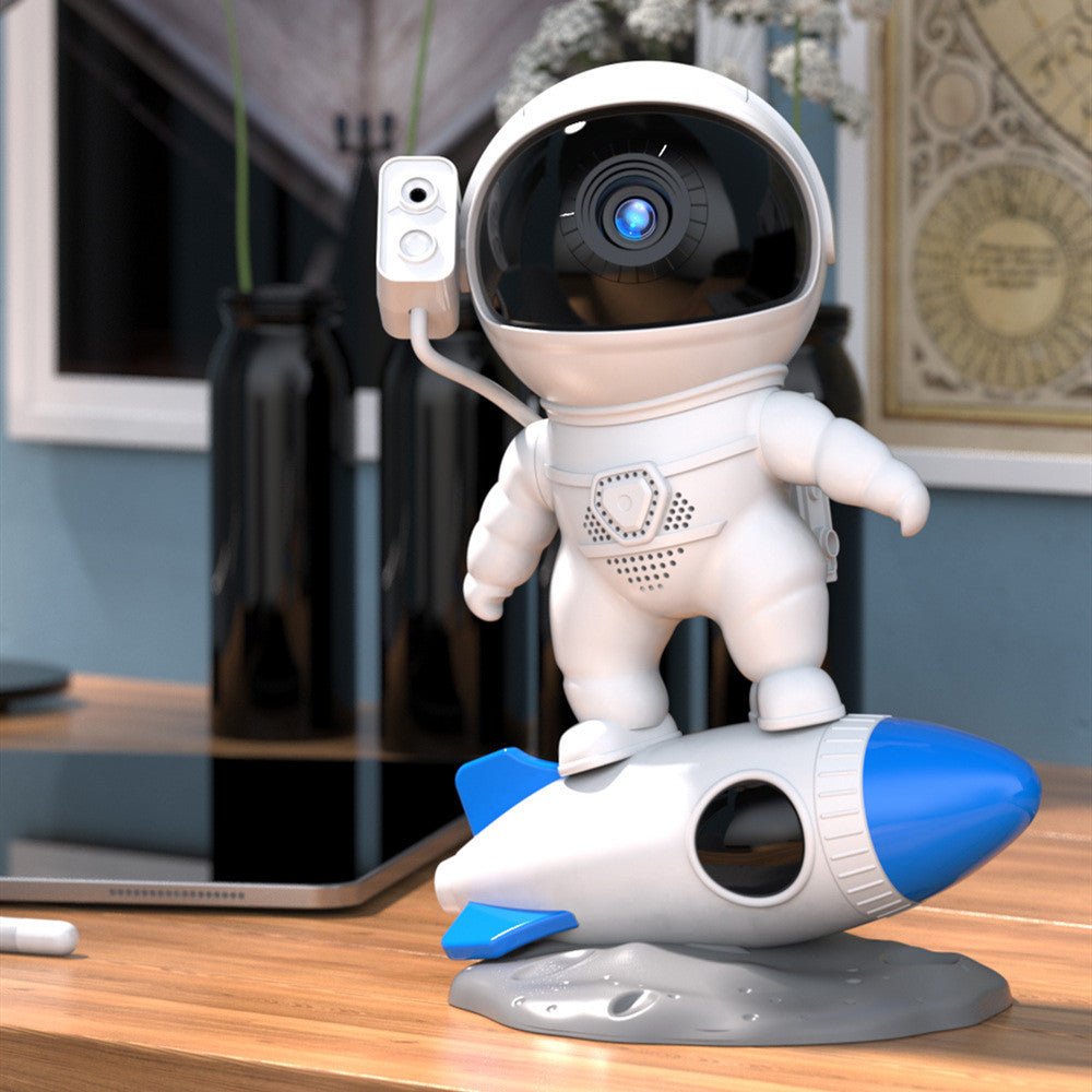 Rocket Astronaut Galaxy Starry Sky Projector Lamp Desktop - MyMobile