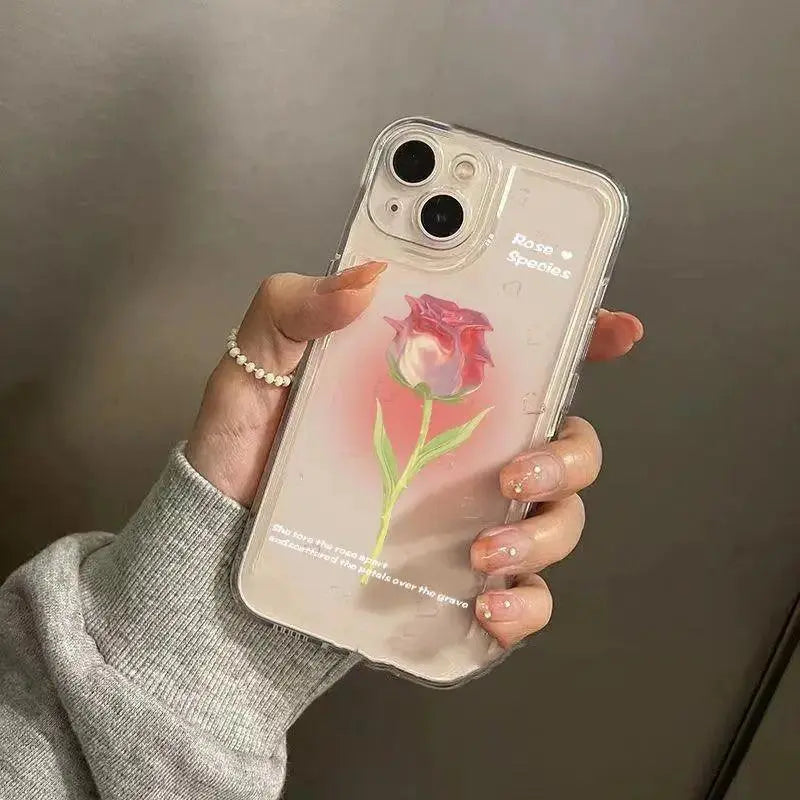 Rose Mobile Phone Case 13promax Female - MyMobile