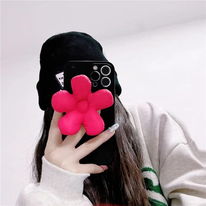 Rose Red Down Flower Suitable Mobile Phone Case - MyMobile