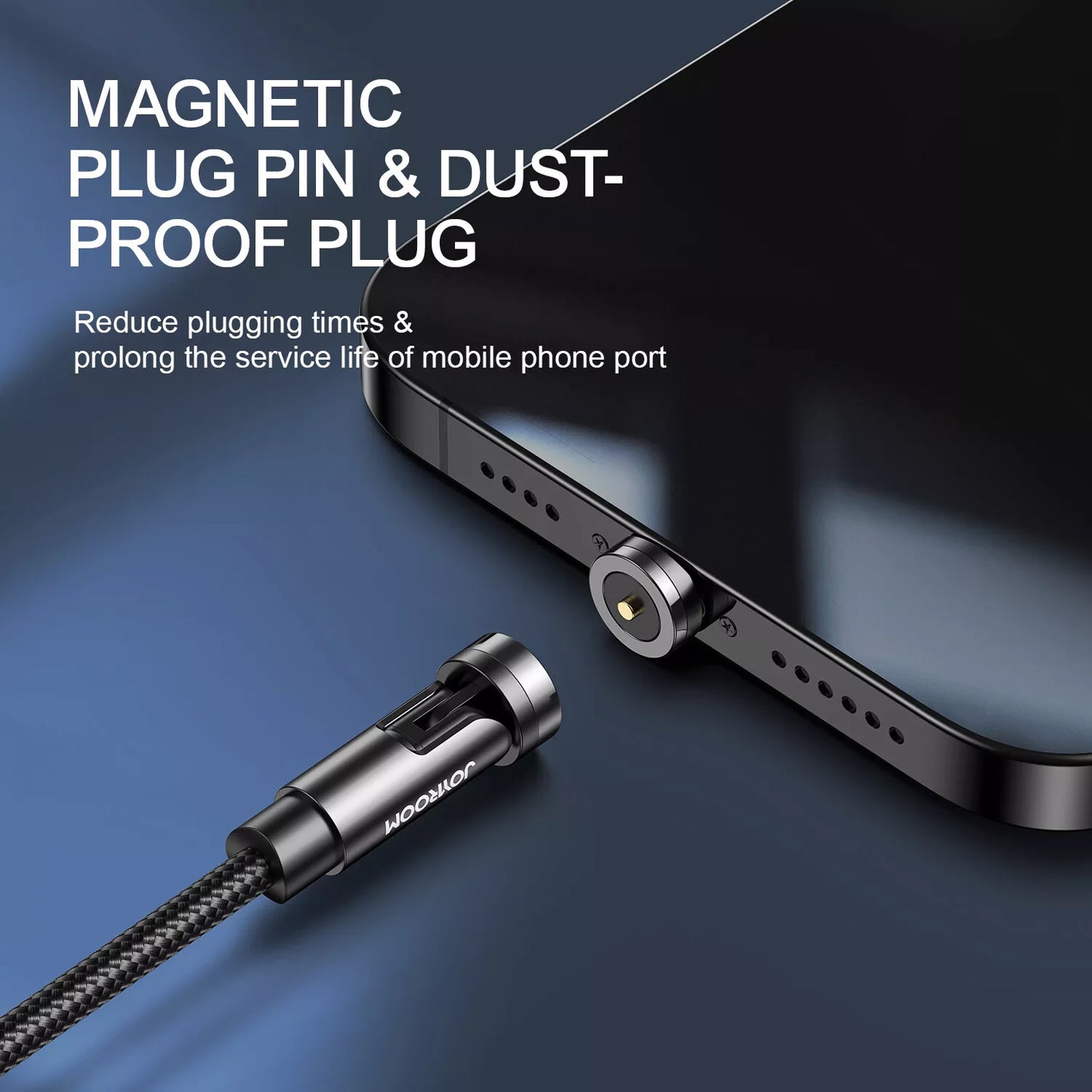 Joyroom - Magnetic Right Angle Charge Cable Lightning Usb-c Micro - MyMobile