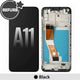 Samsung Galaxy A11 A115F REFURB OLED Screen Replacement Digitizer with Frame-Black
