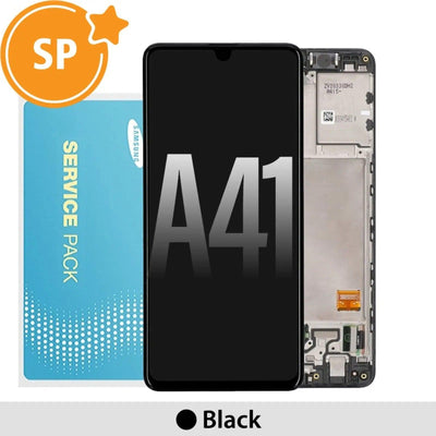 Samsung Galaxy A41 A415F OLED Screen Replacement Digitizer GH82 - 23019A (Service Pack) - Black - MyMobile