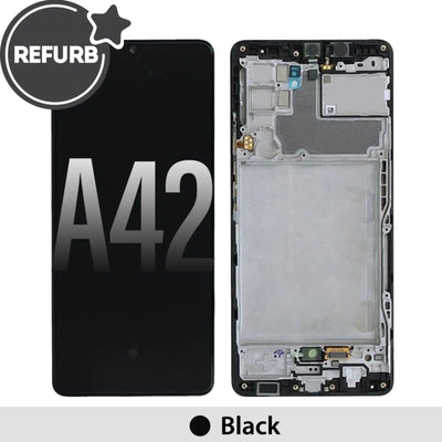 Samsung Galaxy A42 5G A426 REFURB OLED Screen Replacement Digitizer - Black - MyMobile