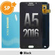 Samsung Galaxy A5 (2016) A510F OLED Screen Replacement Digitizer GH97-18250B (Service Pack)-Black