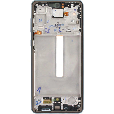 Samsung Galaxy A73 5G A736B OLED Screen Replacement Digitizer with Frame GH82 - 28686A (Service Pack) - Gray - MyMobile