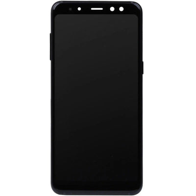 Samsung Galaxy A8 (2018) A530F OLED Screen Replacement Digitizer GH97 - 21406A/21529A (Service Pack) - Black - MyMobile