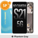 Samsung Galaxy S21 5G G991 OLED Screen Replacement Digitizer with Frame (Service Pack)
