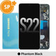 Samsung Galaxy S22 5G S901B OLED Screen Replacement Digitizer with Frame (Service Pack)
