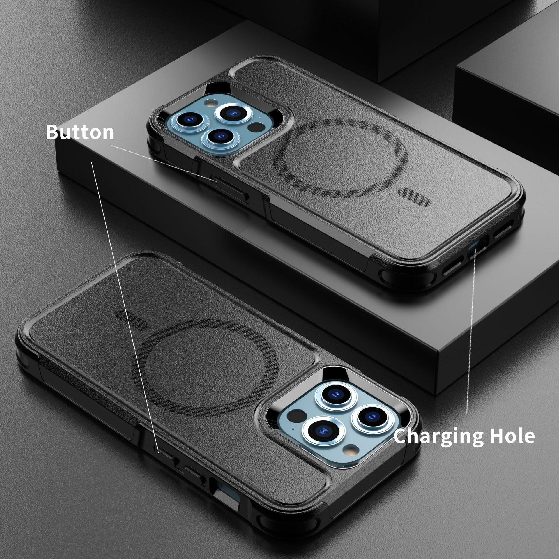 Shatterproof Mobile Phone Case Magnetic Case New For iPhone 12, 13 - MyMobile