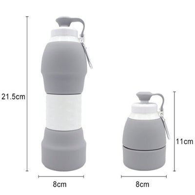 Silicone folding water bottle - MyMobile