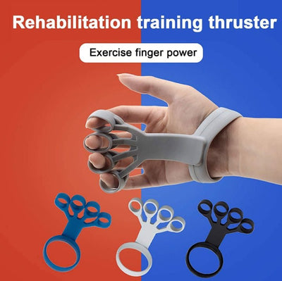 Silicone Grip Device Finger Exercise Stretcher Arthritis Hand Grip Trainer To Relieve Pain - MyMobile