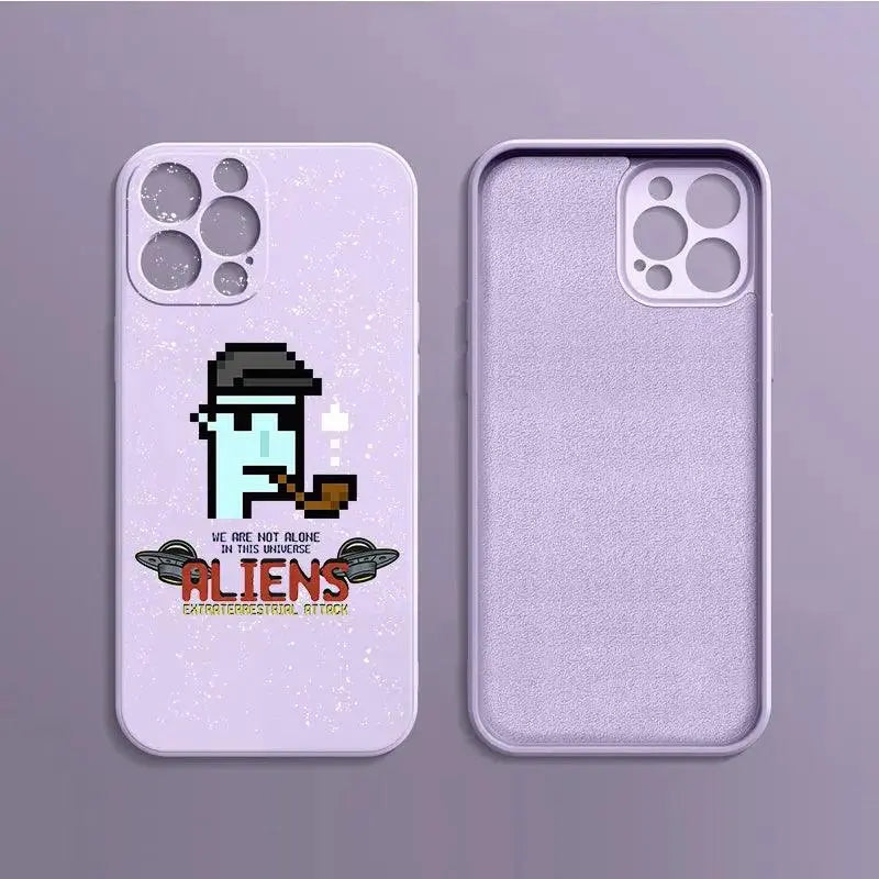 Silicone Waterproof Phone Case Pipe Alien - MyMobile