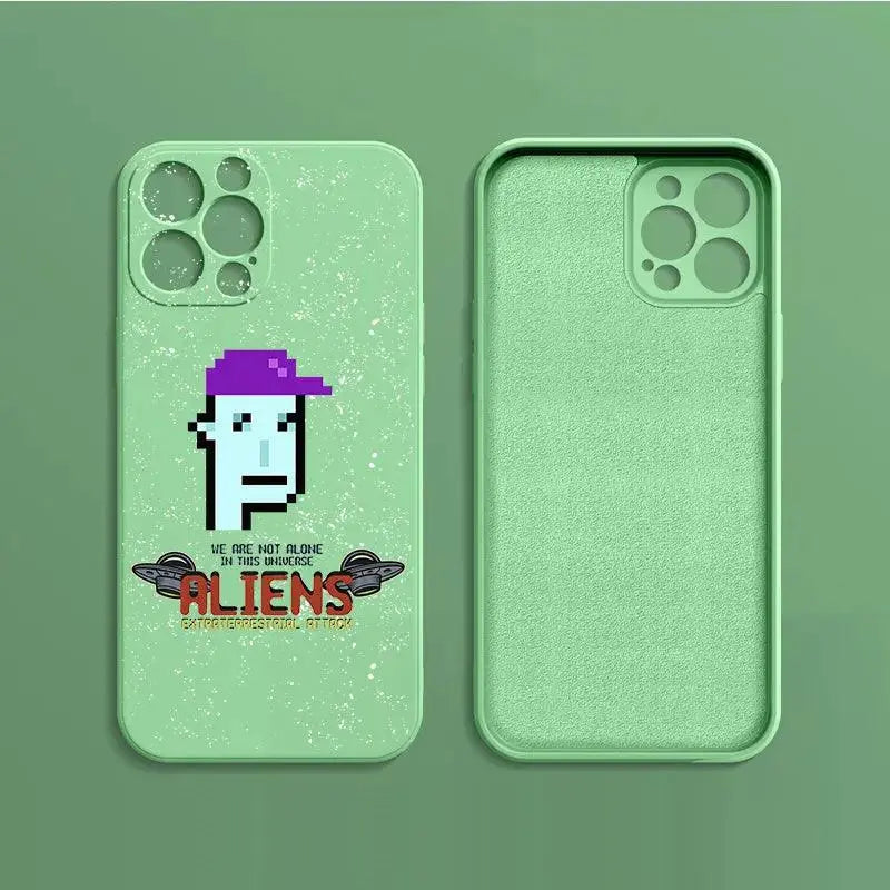 Silicone Waterproof Phone Case Pipe Alien - MyMobile