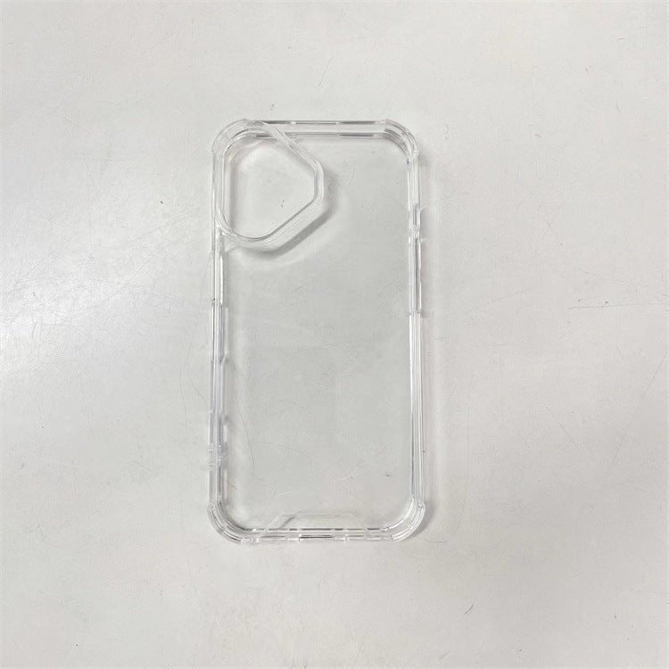 Simple And Transparent Acrylic Anti Drop Phone Case For iPhone 16 - MyMobile