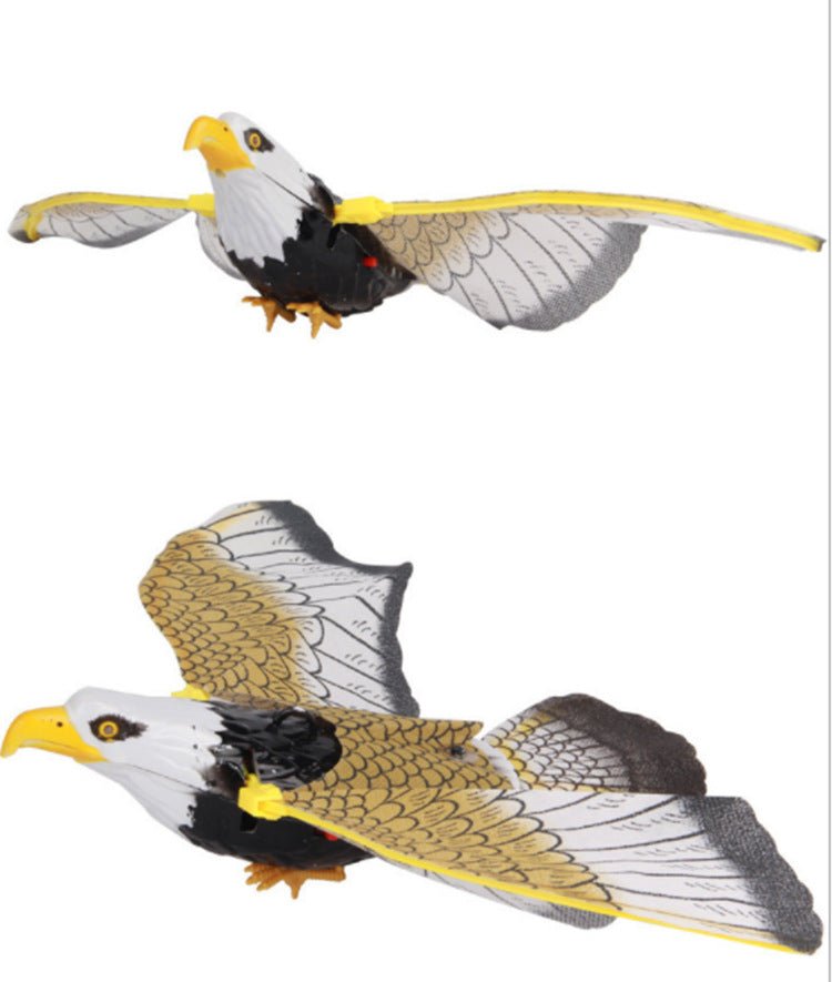 Simulation Bird Cat Interactive Pet Toys Hanging Eagle Flying Teasering Play Kitten Dog Toy - MyMobile