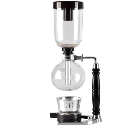 Siphon Coffee Maker Tea Pot Vacuum Coffeemaker Glass Machine - MyMobile