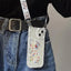 Sitting Bear Mobile Phone Soft Case With Lanyard - MyMobile