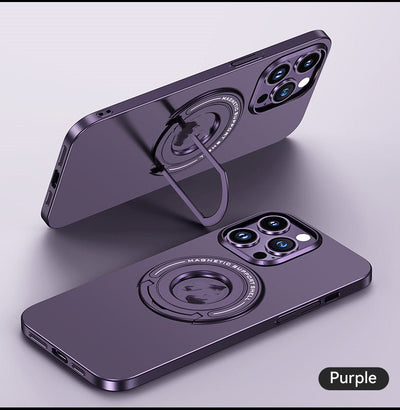 Skin - friendly Magnetic Phone Case With Invisible Stand For iPhone 14 - MyMobile