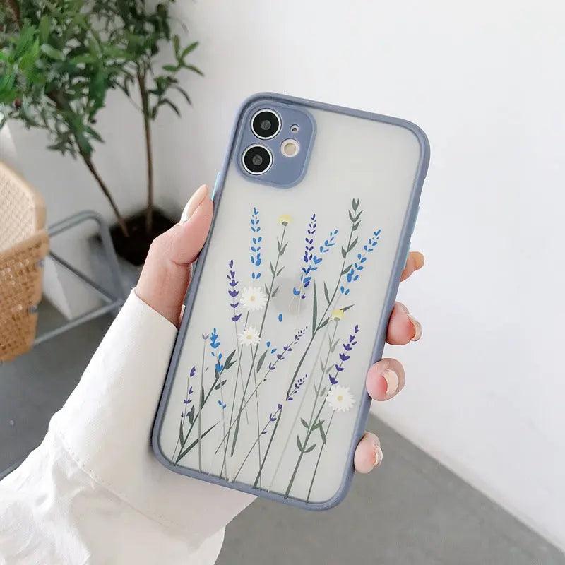 Skin - Friendly Phone Case For Ip12 Pro Max Flower Series For iPhone 11, 12 - MyMobile