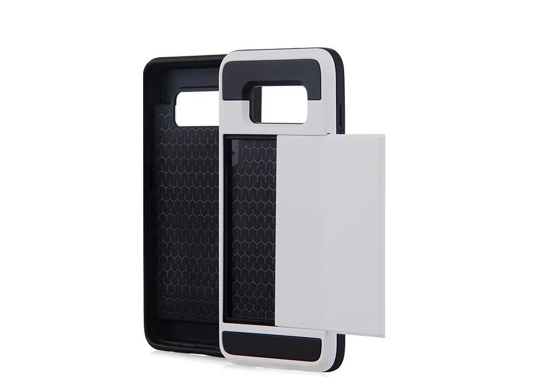 Sliding Card Holder Phone Case For Samsung Galaxy S9 - MyMobile