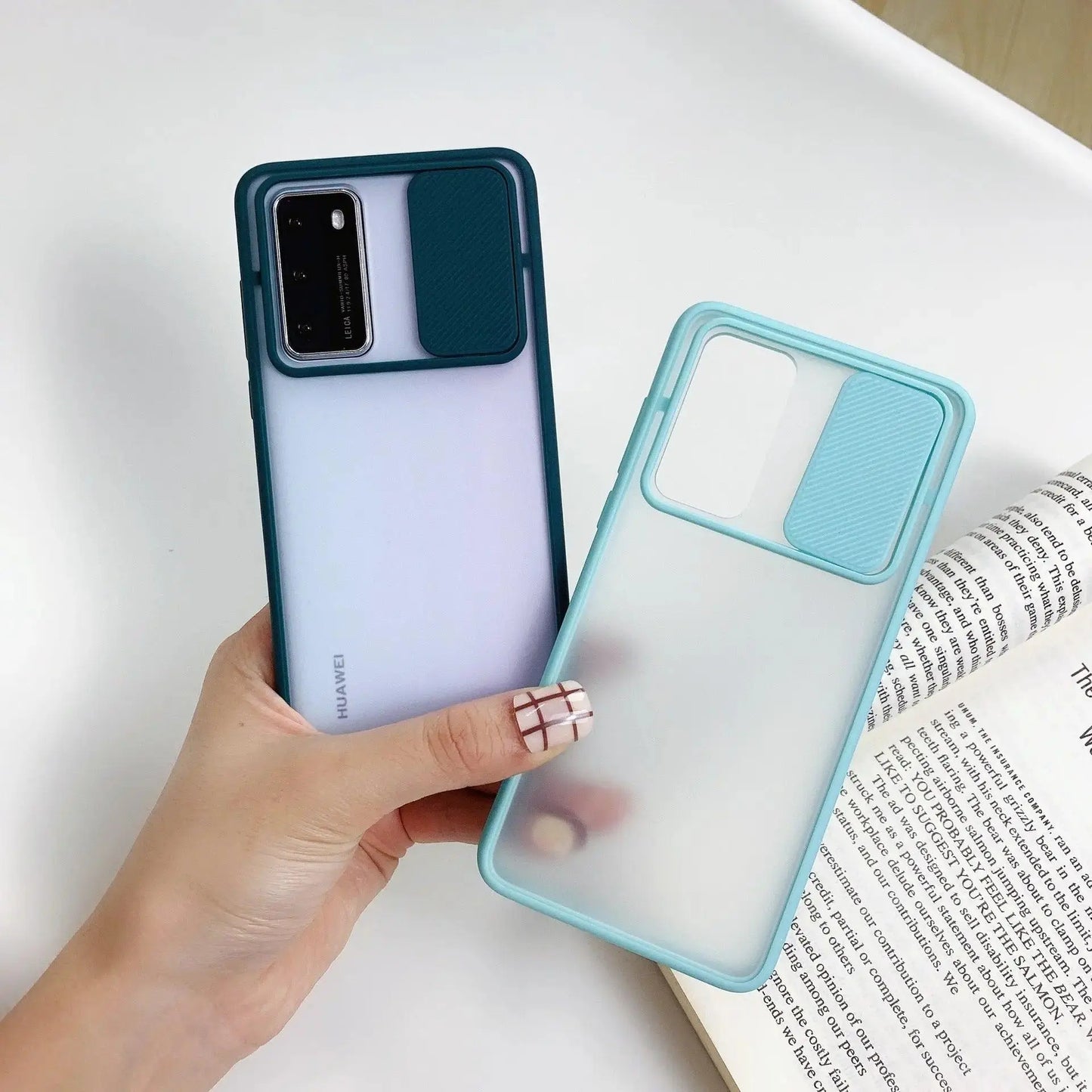 Sliding cover push window mobile phone case - MyMobile