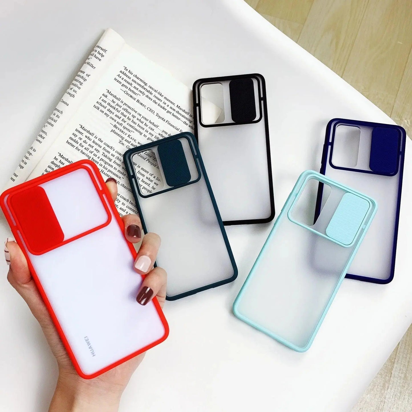 Sliding cover push window mobile phone case - MyMobile