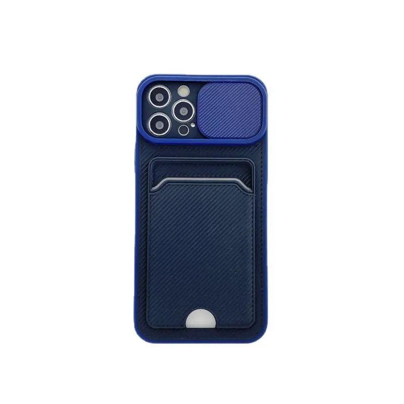 Sliding Lens Card Protective Sleeve Mobile Phone Case - MyMobile