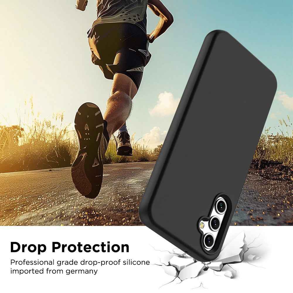 REDEFINE Liquid Silicone Case Cover with Magnetic Ring for Samsung Galaxy S25 FE