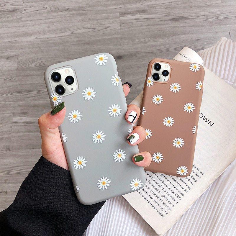 Small daisy simple and stylish mobile phone case - MyMobile