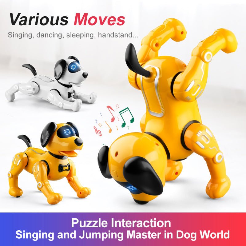 Smart Remote Control Robot Dog Children's Early Educational Toy Parent - Child Puzzle Interaction Electronic Pet Sing Dog Kid Gift - MyMobile