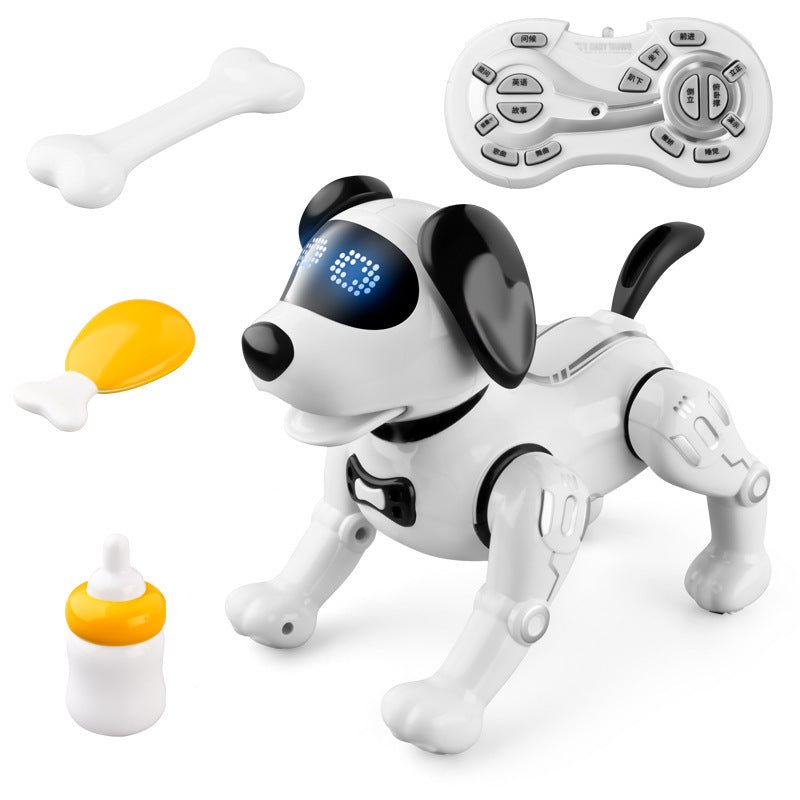 Smart Remote Control Robot Dog Children's Early Educational Toy Parent - Child Puzzle Interaction Electronic Pet Sing Dog Kid Gift - MyMobile