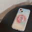 Smudge Clock Transparent Stand Phone Case For iPhone 14 - MyMobile